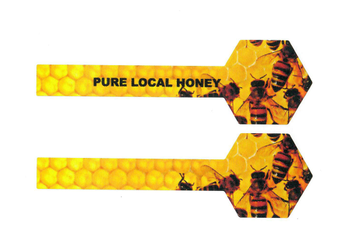 Bees on Comb Honey 2
