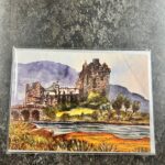 7″ x 5″ EILEAN DONAN CASTLE IN SCOTLAND GREETINGS CARD