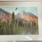 A3 Mountains in Alaska Print