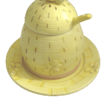 China Honey Pot - Yellow