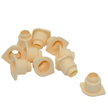 10 Cell Cup Caps (Cream)