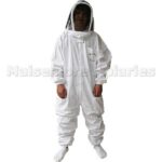 Childs Hooded All In One Suit (White Only)