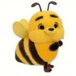 Cute Soft & Fluffy Bee