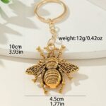 Golden Bee Keyring