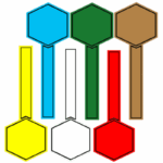 Standard Hex Tamper Proof Label (PLAIN)