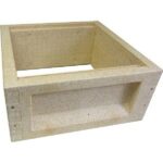 Nat Poly Hive 14x12 Brood Chamber+Frames+Wired Wax