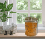 T1 Transparent Honey Jar Label - Image 2