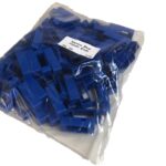Narrow Plastic Ends - Blue