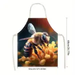 One Bee on Flower Apron