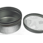 Aluminum Polish Pots with Screw On Lid 100ml