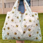 Waterproof Tote Bee Bag YELLOW/ORANGE OR BLUE - Image 3