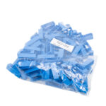 Narrow Plastic Ends - Blue