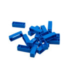 Narrow Plastic Ends - Blue - Image 2