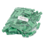 Narrow Plastic Ends - Green