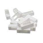 Narrow Plastic Ends - White - Image 2