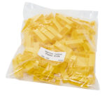 Narrow Plastic Ends - Yellow