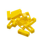 Narrow Plastic Ends - Yellow - Image 2