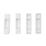 Wide Plastic Ends - White - Image 3