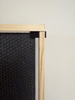 BS 14x12 Deep Plastic Foundation - Per 10 Sheets (Waxed BLACK) - Image 2